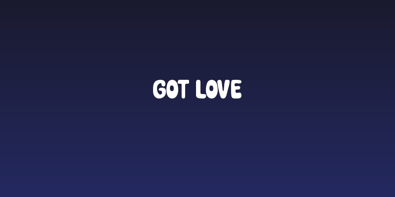 Got Love Social Header