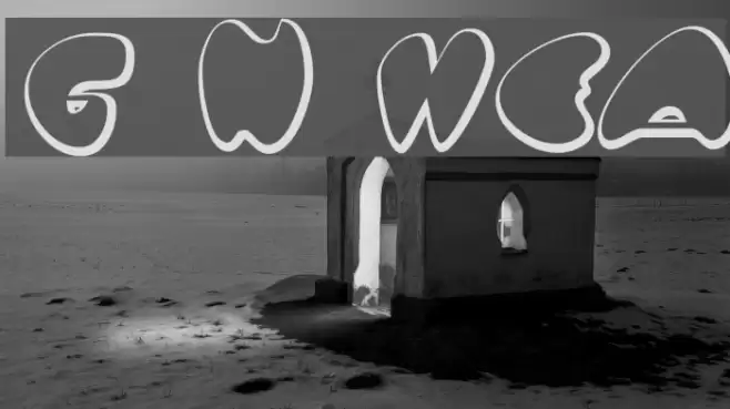 Got No Heart Font examples