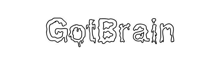 GotBrain Font