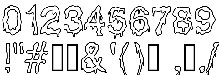GotBrain Font OTHER CHARS