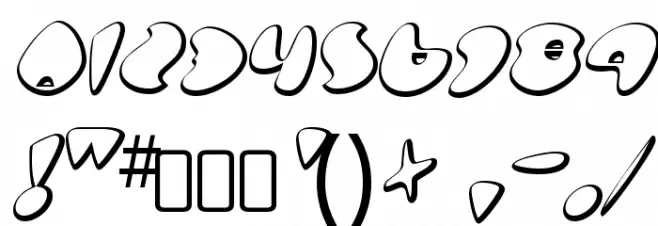 GotNoHeart-Regular Font OTHER CHARS