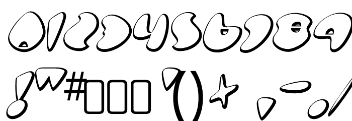 GotNoHeart-Regular Font OTHER CHARS