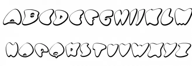 GotNoHeart-Regular Schriftart Groß