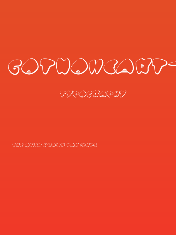 GotNoHeart-Regular Poster