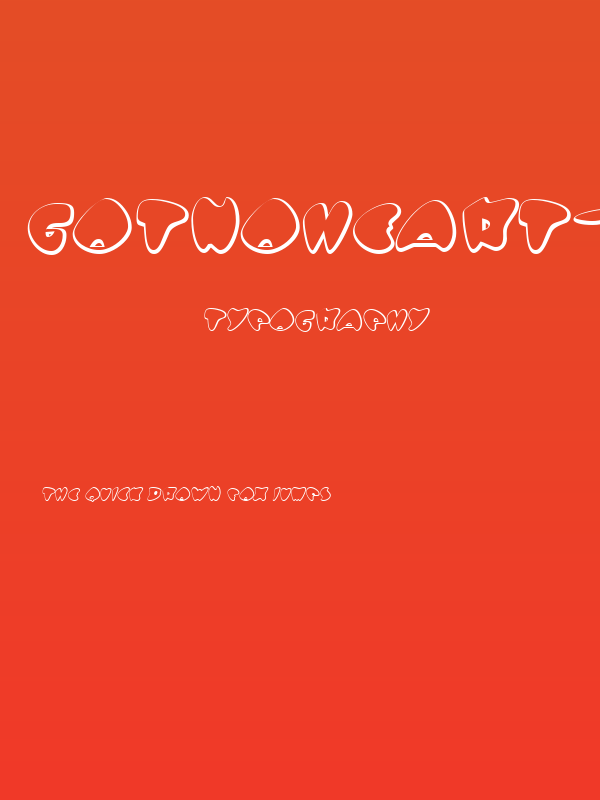 GotNoHeart-Regular Poster