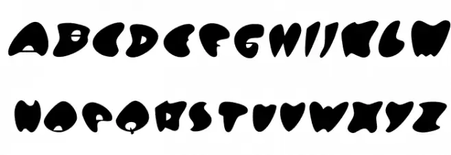 GotNoHeartSolid-Regular Schriftart Groß