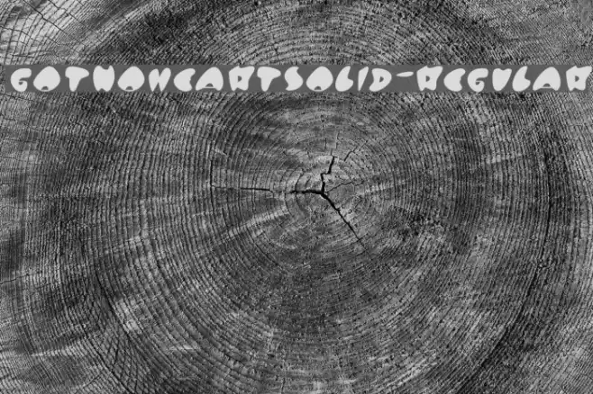 GotNoHeartSolid-Regular Font examples