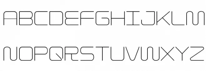 Gota-Light Schriftart Groß
