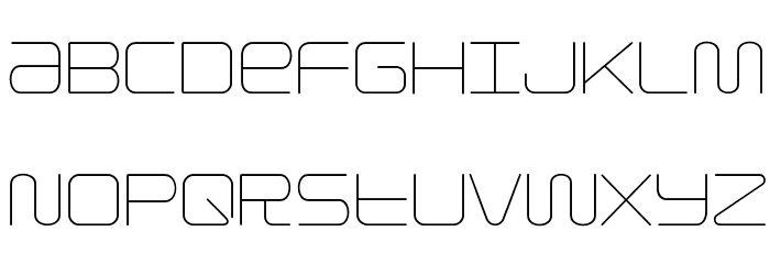 Gota-Light Font LOWERCASE