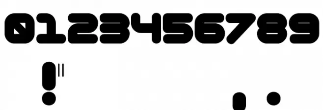 Gota Font Alte caractere