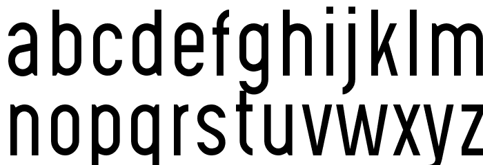 Gotcha Gothic Light Font LOWERCASE