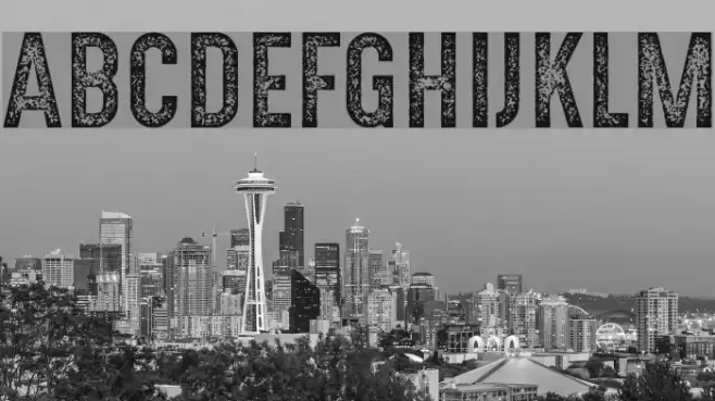 Gotcha Gothic Stamp Font examples