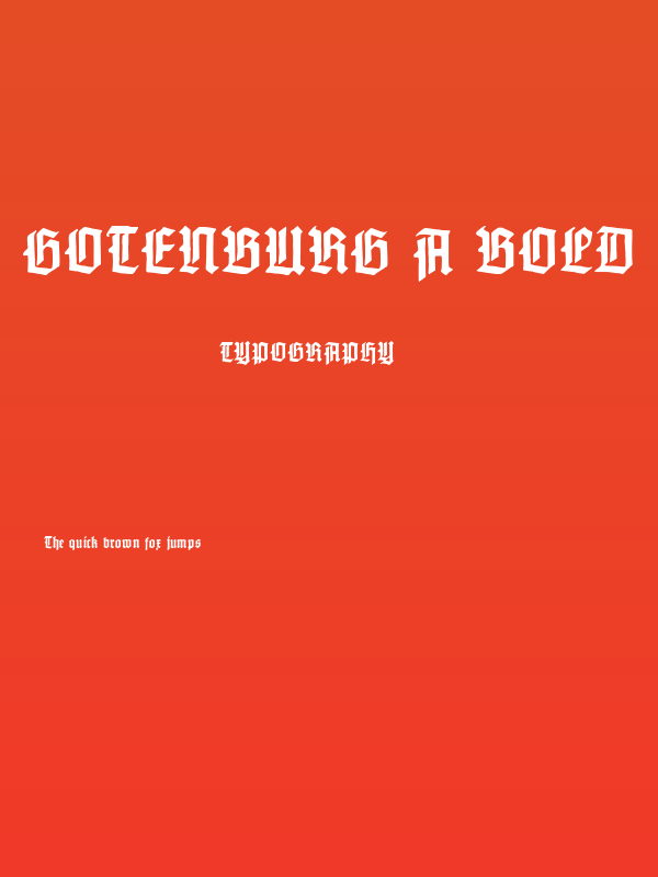 Gotenburg A Bold Poster