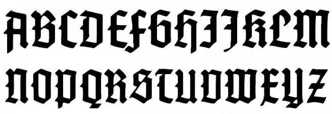 Gotenburg B Bold Шрифта ВЕРХНИЙ