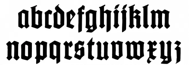 Gotenburg B UNZ_1_L Bold Font Litere mici