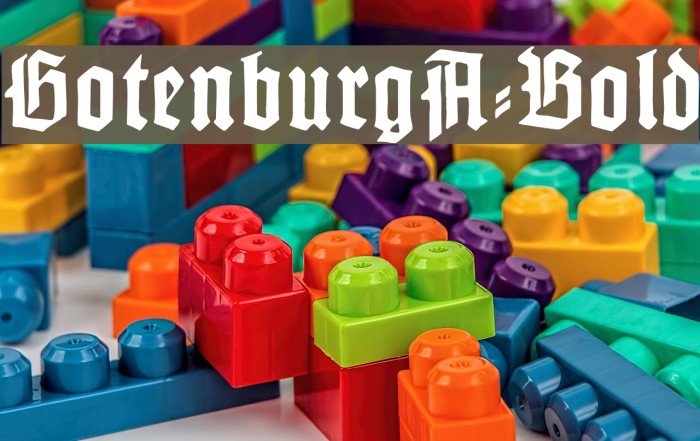 GotenburgA-Bold Font examples