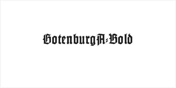 GotenburgA-Bold Logo