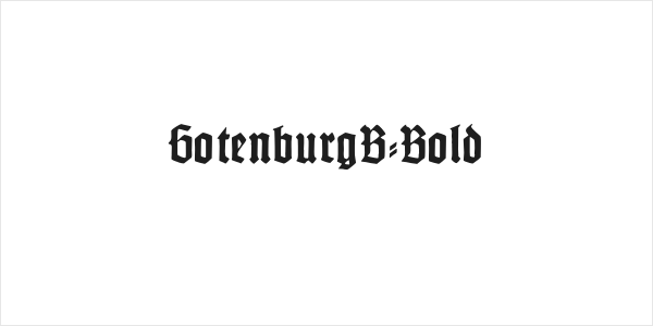 GotenburgB-Bold Logo