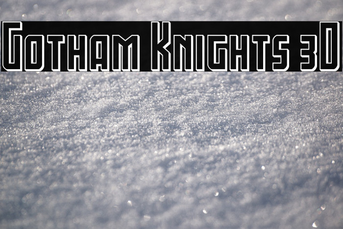 Gotham Knights 3D Example 3