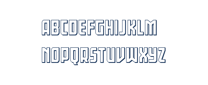 Gotham Knights 3D Lowercase