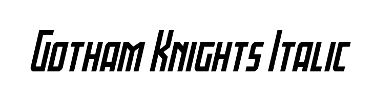 Gotham Knights Italic  لخطوط تنزيل