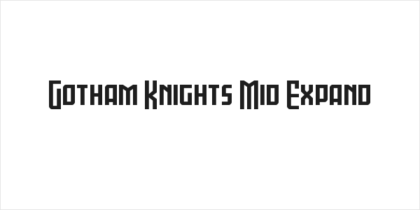 Gotham Knights Mid Expand Logo
