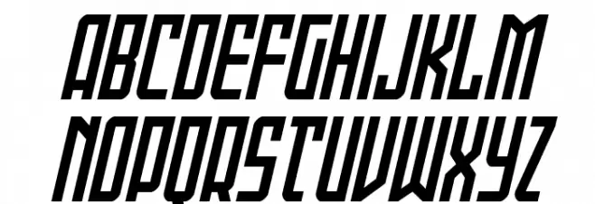 Gotham Knights Mid Italic फ़ॉन्ट अपरकेस