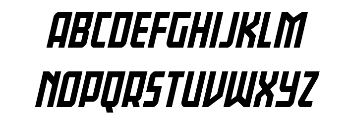 Gotham Knights Mid Italic Font LOWERCASE
