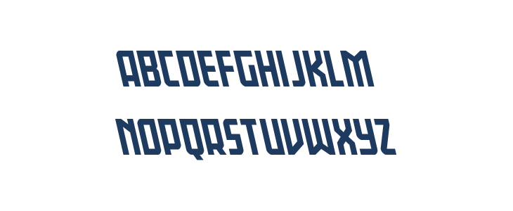 Gotham Knights Mid Leftalic Lowercase