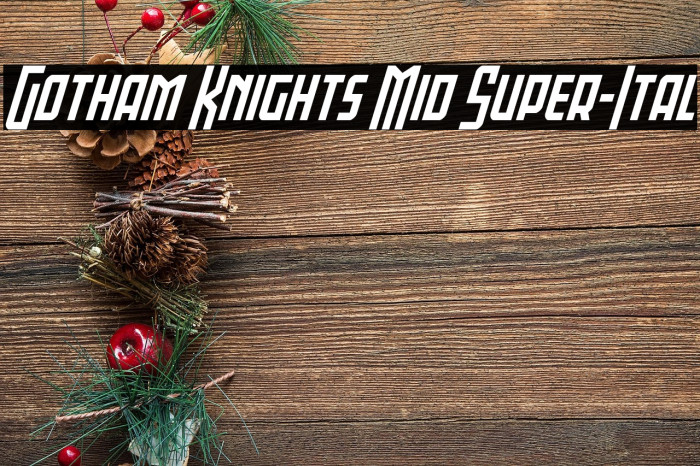 Gotham Knights Mid Super-Ital Example 1