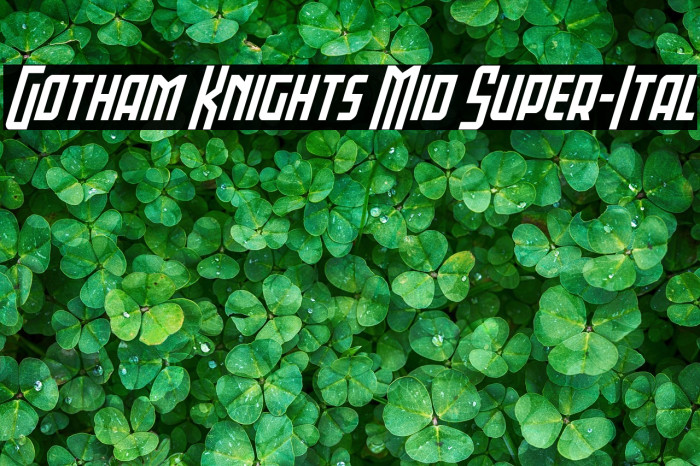 Gotham Knights Mid Super-Ital Example 2