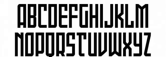 Gotham Knights Mid Schriftart Groß