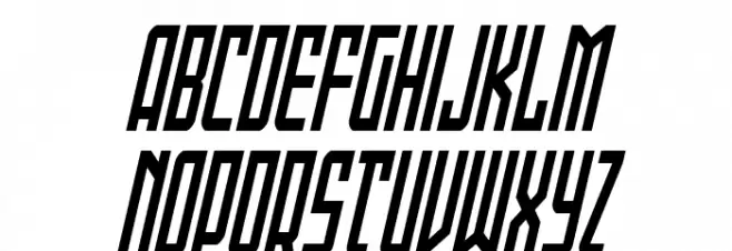 Gotham Knights Shift CondItal Schriftart Groß