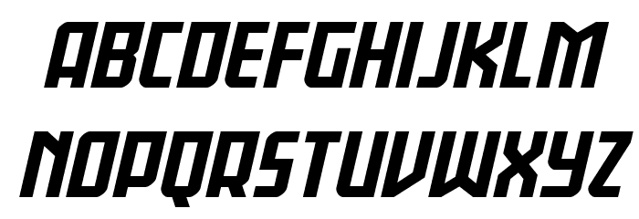 Gotham Knights Shift ExpanItal Font LOWERCASE