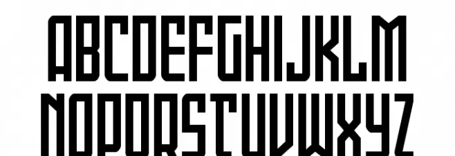 Gotham Knights Shift Шрифта ВЕРХНИЙ