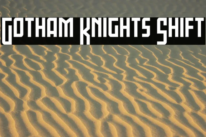 Gotham Knights Shift Example 1