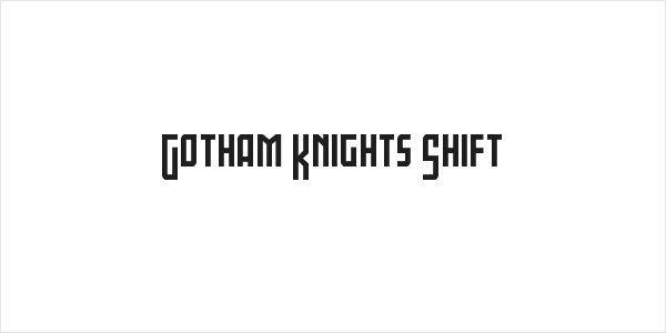 Gotham Knights Shift Logo