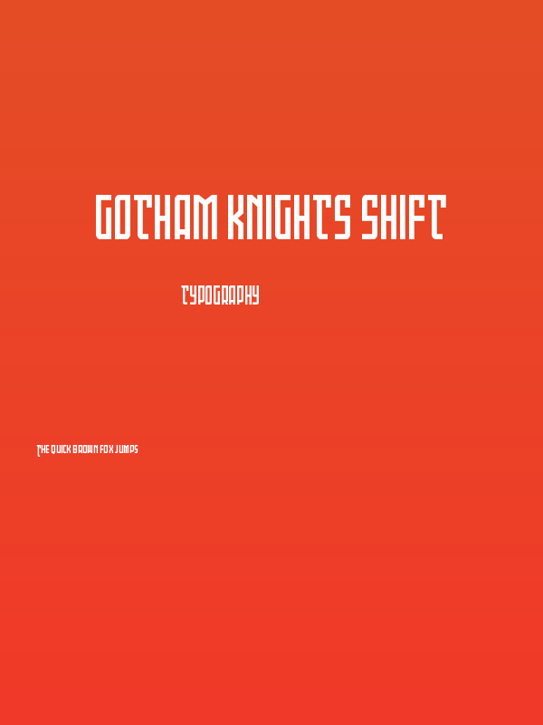 Gotham Knights Shift Poster