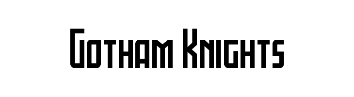 Gotham Knights  baixar fontes gratis