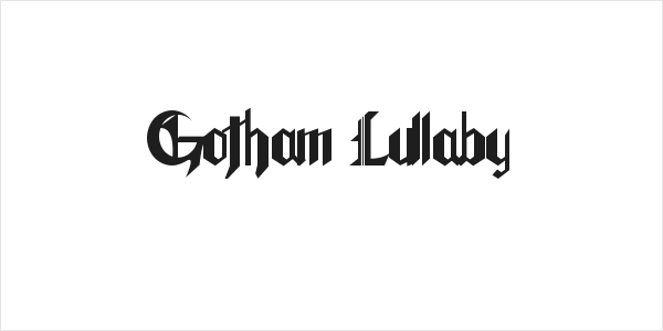 Gotham Lullaby Logo