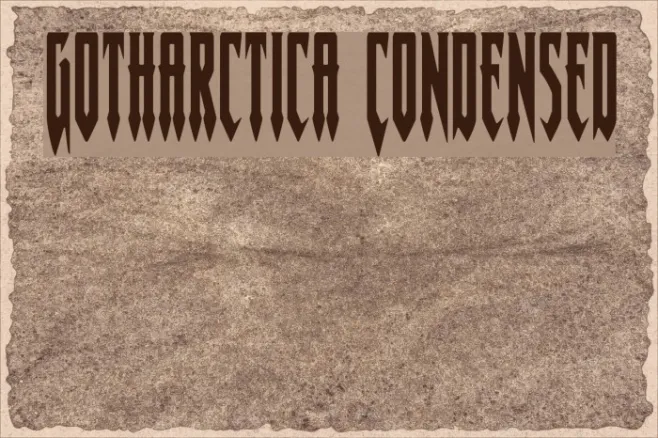 Gotharctica Condensed Example 2
