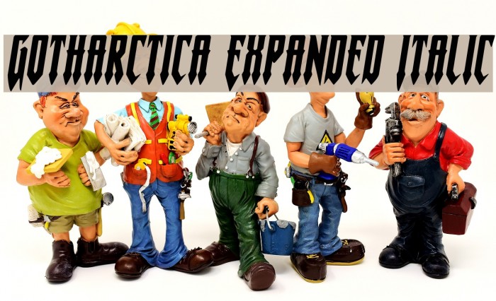 Gotharctica Expanded Italic Example 1