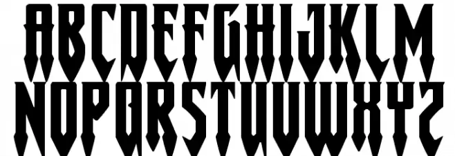 Gotharctica Extra-Expanded Шрифта ВЕРХНИЙ