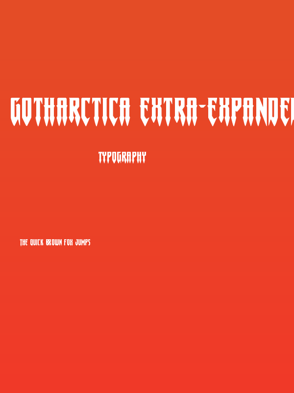 Gotharctica Extra-Expanded Poster