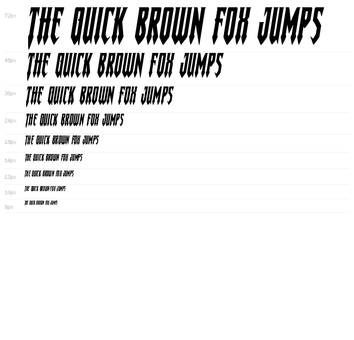 Gotharctica Italic Waterfall