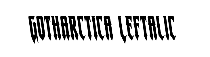 Gotharctica Leftalic  لخطوط تنزيل
