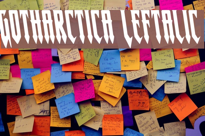 Gotharctica Leftalic Example 1