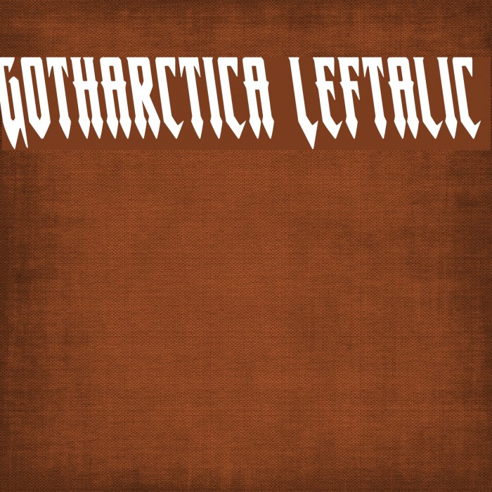 Gotharctica Leftalic Example 2