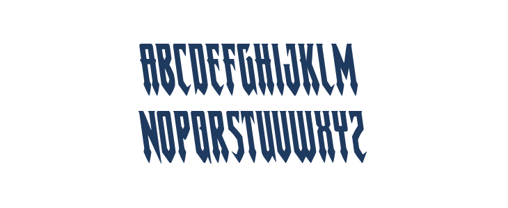 Gotharctica Leftalic Lowercase