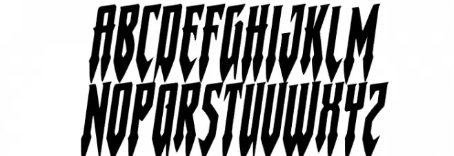 Gotharctica Rotalic Font Litere mari